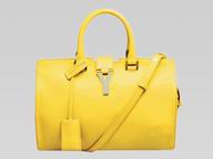 YSL Petit Cabas Chyc Y Calfskin Doctor Small Bag Yellow YSL517849