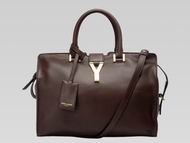 YSL Petit Cabas Chyc Y Calfskin Doctor Small Bag DeepCoffee YSL465069