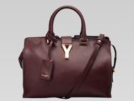 YSL Petit Cabas Chyc Y Calfskin Doctor Small Bag Purple YSL465068