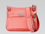 Hermes Jysiere Clemence 31cm Bag Hot Pink(Silver) H53656