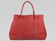 Hermes Garden Party 36 Togo Leather Bag Red H20136RE