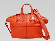 Givenchy Nightingale Micro Bag In Goatskin Orange G531271