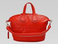 Givenchy Nightingale Medium Goatskin Bag Orange Red G531280