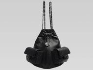 Chanel Matelasse Lambskin Pockets Packbag Mini Black A488249