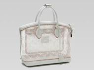 Louis Vuitton Monogram Nylon Transparence Lockit Bag M40699