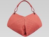 Bottega Veneta Intrecciato Nappa Shoulder Bag Orange Pink BV57825