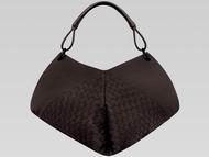 Bottega Veneta Intrecciato Nappa Shoulder Bag Choclate BV57827