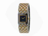Chanel Matelasse Quartz Black Dial Ladies Watch H0475