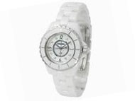 Chanel J12 Ceramic Mother of Pearl 33mm Quartz Watch H2422