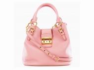 Miu Miu Madras Lambskin Handbag In Pink RNC886