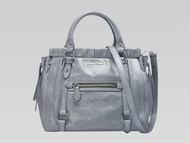 Miu Miu Vitello Lux Calfskin Shoulder Bag Deep Gray RN0954DG