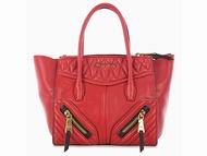 Miu Miu Nappa Biker Tote Bag In Red RN1032RE