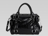 Miu Miu Vitello Lux Calfskin Bow Bag Black MU5111