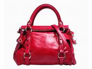 Miu Miu Vitello Lux Calfskin Bow Bag Peach Red MU5551