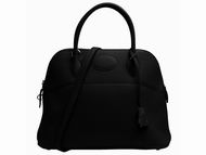 Hermes Tago Clemence Bolide Relax Handbag Black H59631