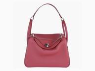 Hermes Clemence Cowhide Lindy 30CM Bag Red LD30-B5-TC-T-N