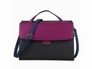 Fendi Demi Jours Patchwork ShouldBag BlackXPurpleXBlu 8BT222-1