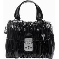 Miu Miu Large Matelasse Lux Nappa Bag Black MI54769