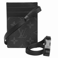 Louis Vuitton Monogram Eclipse Ribbon Card holder M61690