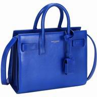 YSL Saint Laurent Sac De Jour Calfskin Bag In Blue YSL5410946