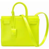 YSL SAC DE JOUR Calfskin Mini Tote Yellow YSL515303
