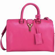 YSL Cabas Petit Cabas Y Calfskin Medium Bag In Pink YSL5672955