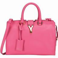 YSL Cabas Petit Cabas Y Calfskin Medium Bag In Pink YSL5410945