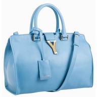 YSL Petit Cabas Chyc Y Calfskin Doctor Small Bag SkyBlue YSL311210
