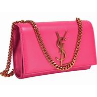 YSL Saint Laurent Monogramme Dinner Bag Peach Pink YSL5167373