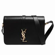 YSL UNIVERSITEY Calfskin Bag In Black YSL5724531