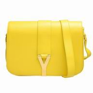 YSL Cabas Petit Y Calfskin Bag In Yellow YSL5794232