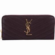 YSL Saint Laurent Y Cavar Calfskin Bag In Burgundy YSL5720678