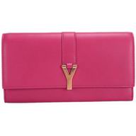 YSL Saint Leather Paris Y Calfskin Small Bag In Rose Pink YSL5014558