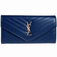YSL Saint Laurent Calfskin HandBag In Blue YSL5780106