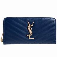 YSL Saint Laurent Caviar Calfskin Bag In Blue YSL5783225