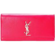 YSL ClutchY Calfskin HandBag In Rose Pink YSL5173992