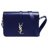 YSL Saint Universite Calfskin Bag In Dark Blue YSL5849287