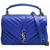YSL Saint Laurent Goatskin Bag In Blue YSL5265709
