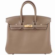Hermes Birkin 25 Caramel Swift Leather Gold Hardware H1025JTG