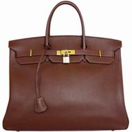 Hermes Taurillon Clemence Havane 40cm Birkin Bag Gold Hardware Hand-Sewing H11767