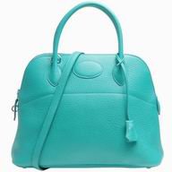 Hermes Bolide Relax Tago Clemence Cowhide Handbag Orange H596335