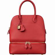 Hermes Swift Cowhide Bolide Relax Handbag Vermilion H070390
