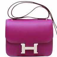 Hermes ConStance Swift Leather 18cm Bag Palladium Hardware H1018LPS