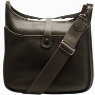 Hermes Evelyne 33 Clemence Leather Bag Silvery And Palladium Plated Hardware H056275