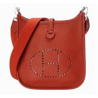 Hermes Evelyne Togo Leather Bag Palladium Plated Hardware H056275CO