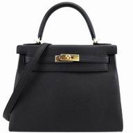 Hermes Kelly 28 Togo Leather Gold Hardware H695954
