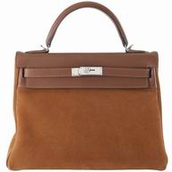 Hermes Kelly 32 Togo Leather Palladium Hardware HK1032TTT