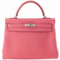 Hermes Kelly 32 Togo Leather Palladium Hardware HK1032LRD