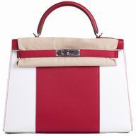 Hermes Kelly 32 Epsom Leather Palladium Hardware HK1032WRS
