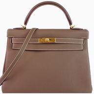 Hermes Kelly 32cm Togo Leather In Coco H449126